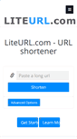 Mobile Screenshot of liteurl.com